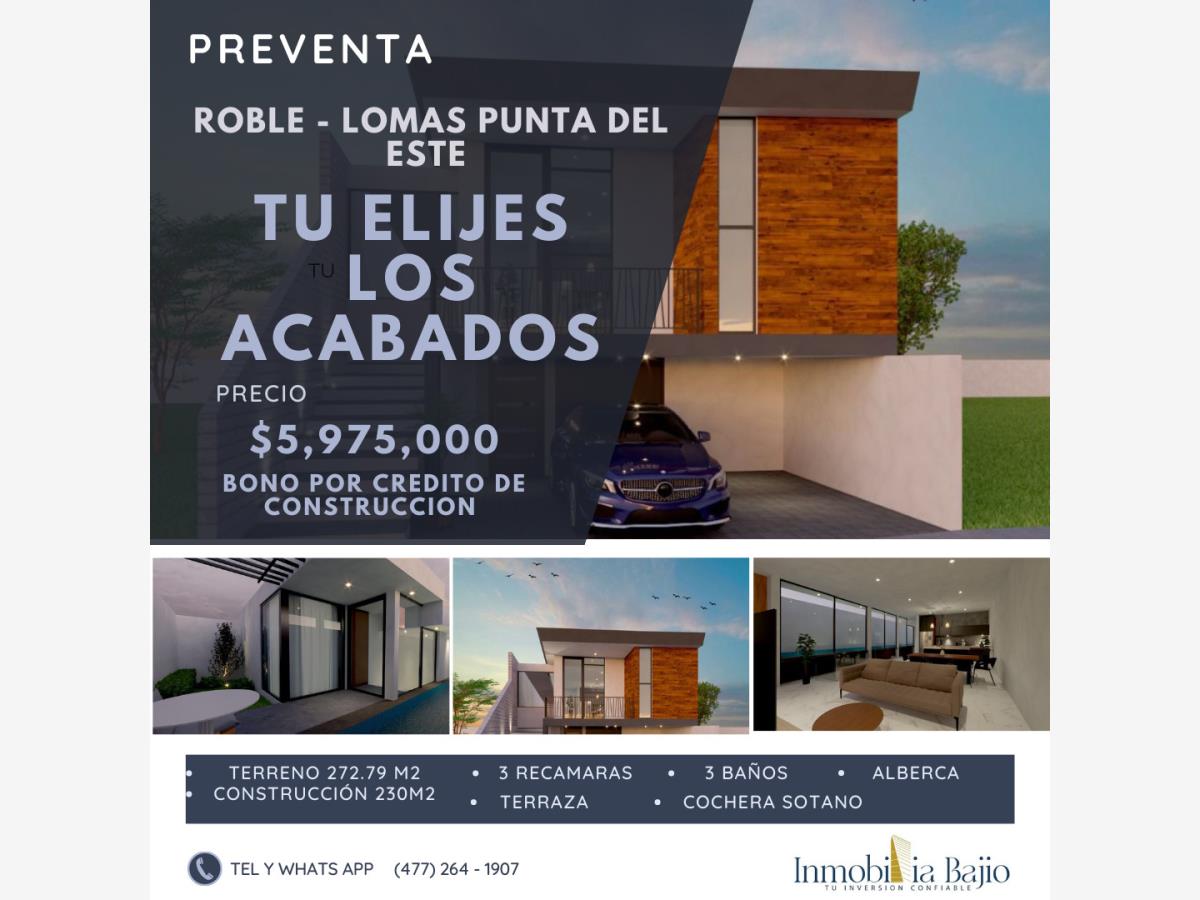 Casa en venta en Residencial Lomas Punta del Este, León