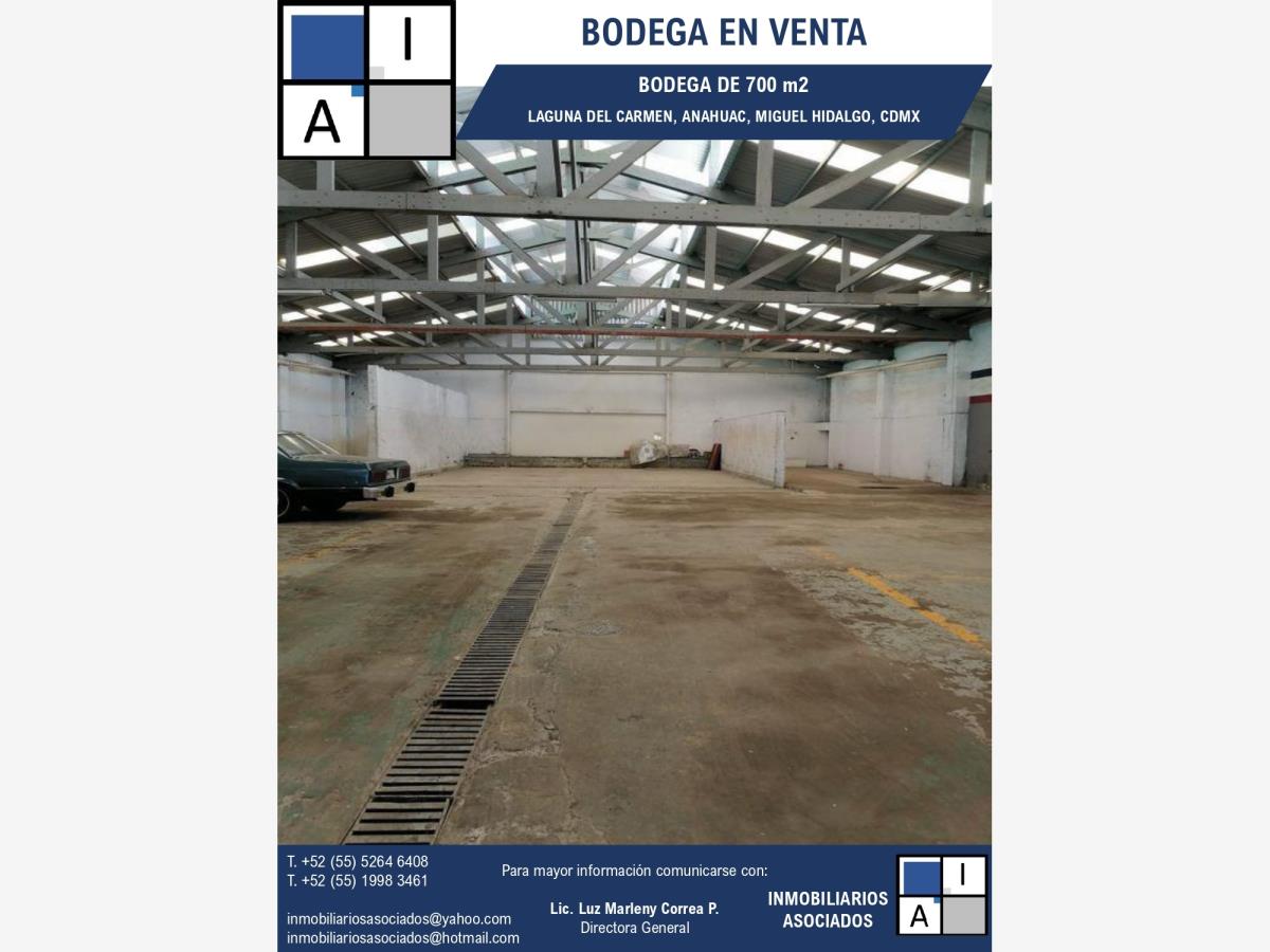 Bodega en venta en Anáhuac I Sección, Miguel Hidalgo — foto 1 de 8