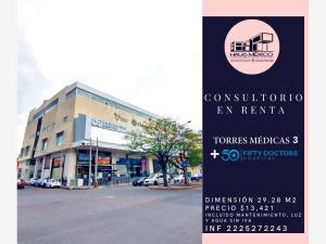 Consultorio en renta en El Mirador, Puebla, Puebla