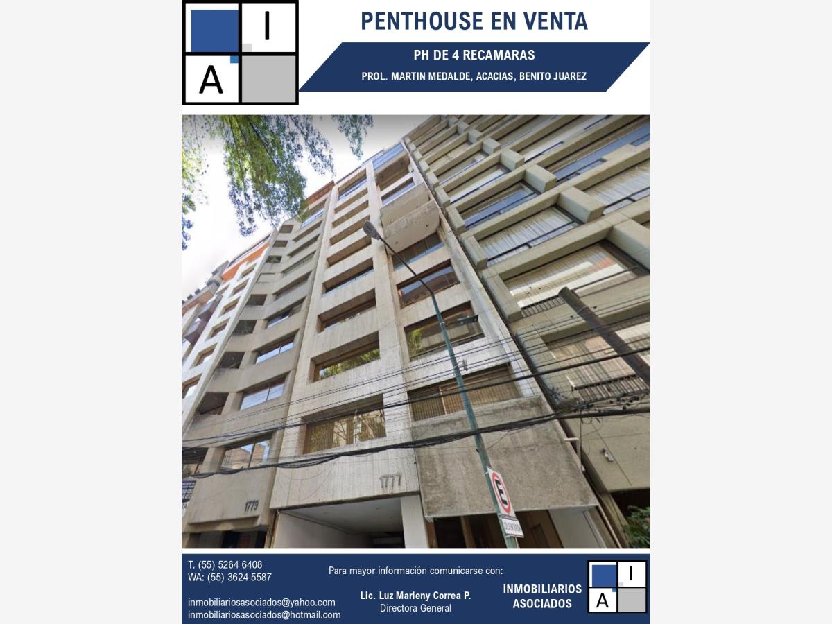 Departamento en venta en Acacias, Benito Juárez — foto 1 de 10