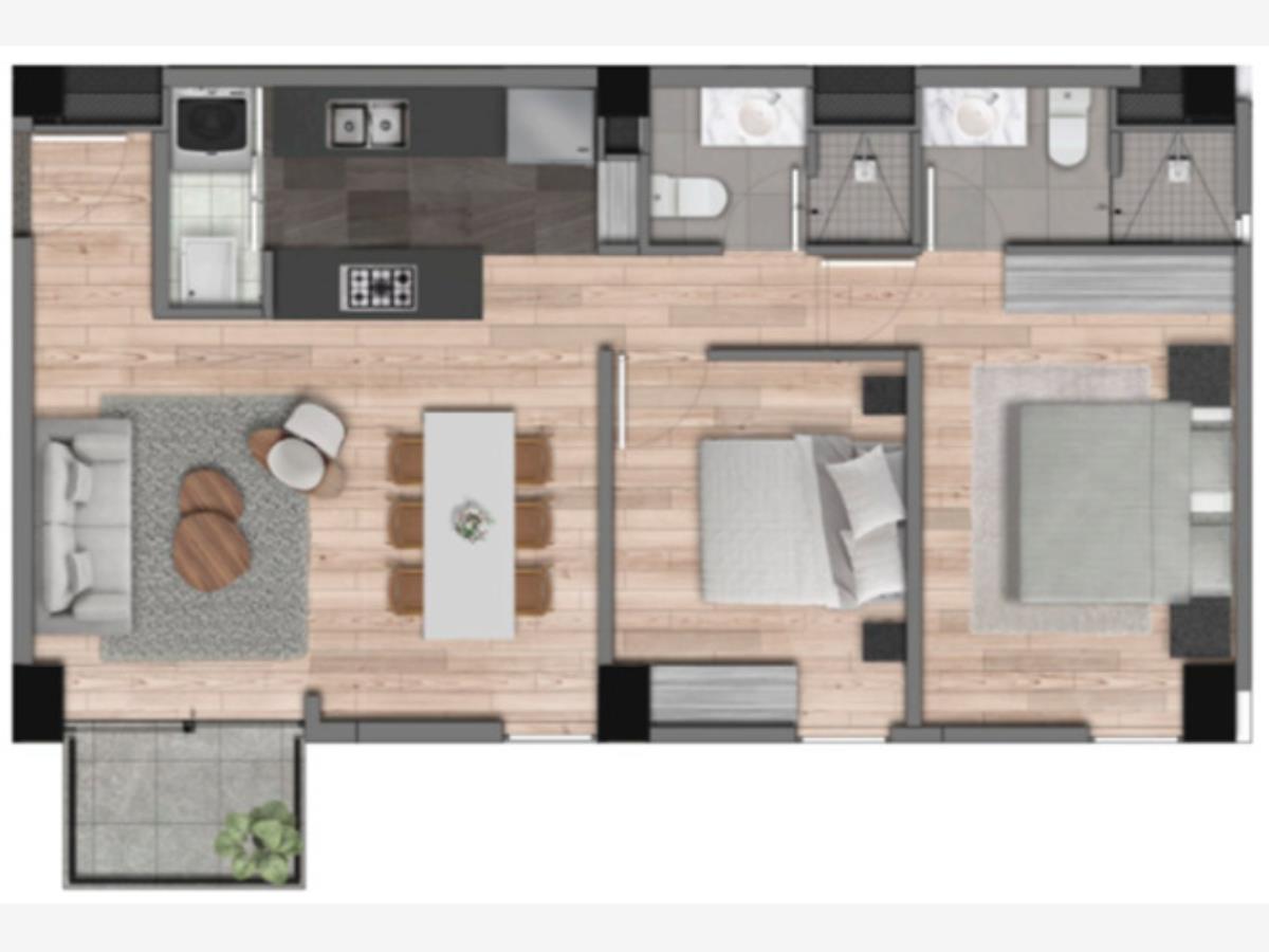 Departamento en venta en Balcones del Campestre, León — foto 1 de 9