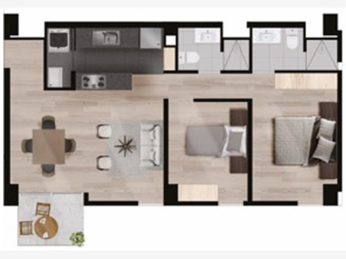 Departamento en venta en Balcones del Campestre, León — foto 1 de 9