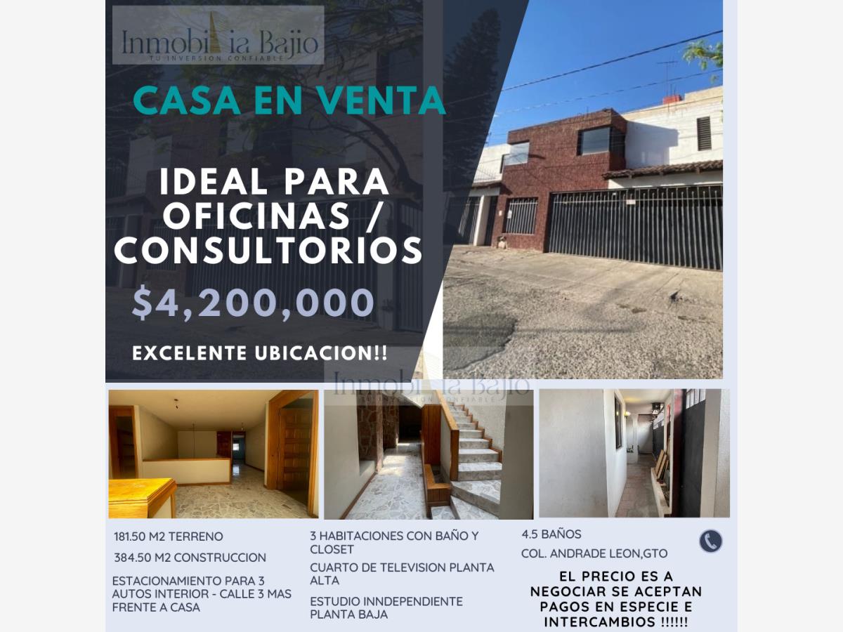 Casa en venta en Andrade, León