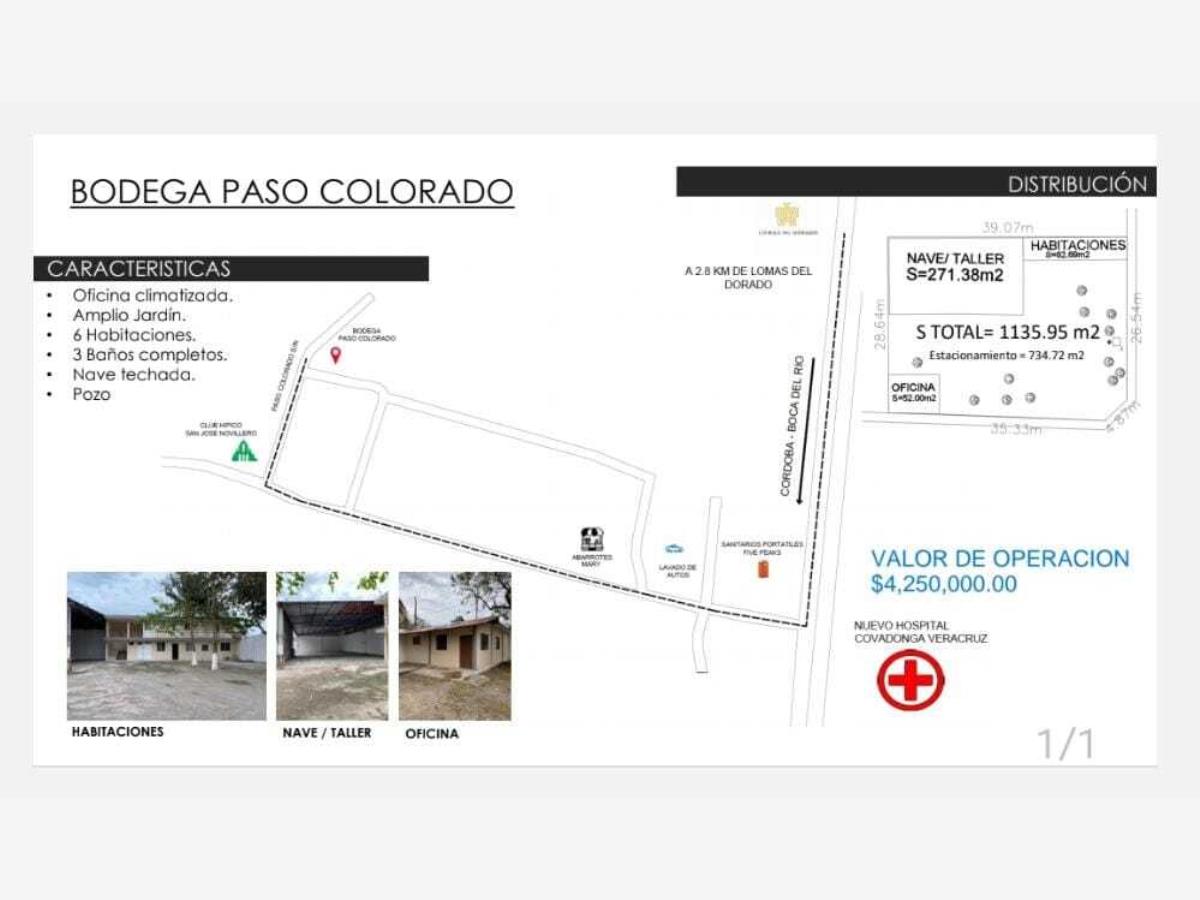 Bodega en venta en Paso Colorado, Medellín de Bravo