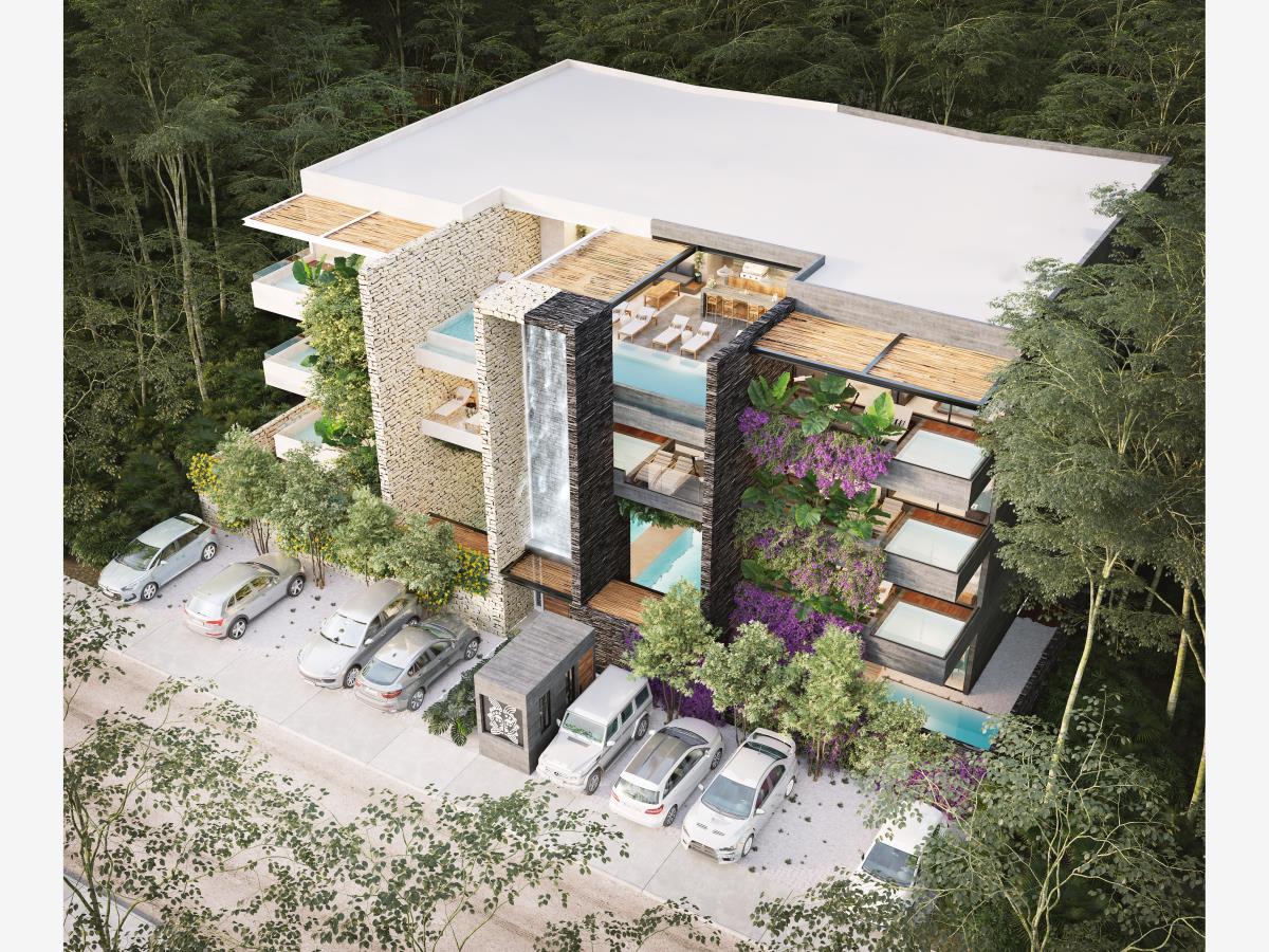 Departamento en venta en La Veleta, Tulum — foto 1 de 10