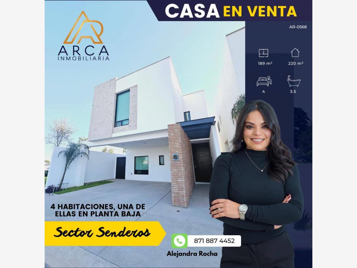 Casa en venta en Residencial Senderos, Torreón — foto 1 de 40