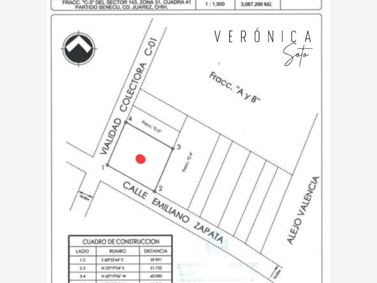Terreno en venta en Satelite, Juárez — foto 1 de 5