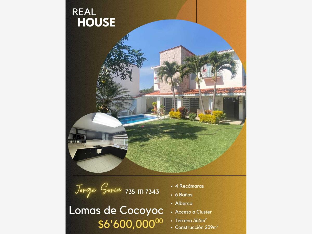 Casa en venta en Lomas de Cocoyoc, Atlatlahucan — foto 1 de 21
