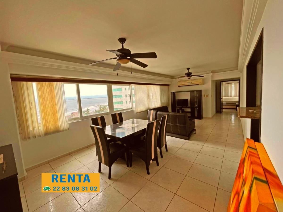 Departamento en renta en Playa Hermosa, Boca del Río — foto 1 de 11