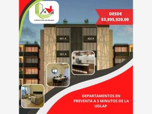 Departamento en venta en Residencial Barrio Real, San Andrés Cholula, Puebla Departamento en venta en Residencial Barrio Real, San Andrés Cholula, Puebla