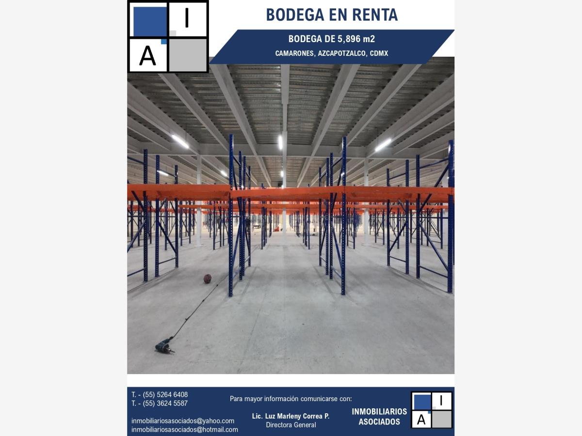 Bodega en renta en Centro de Azcapotzalco, Azcapotzalco — foto 1 de 12