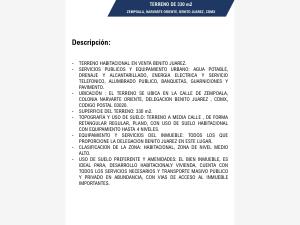 Terreno en venta en Narvarte Oriente, Benito Juárez — foto 3 de 23