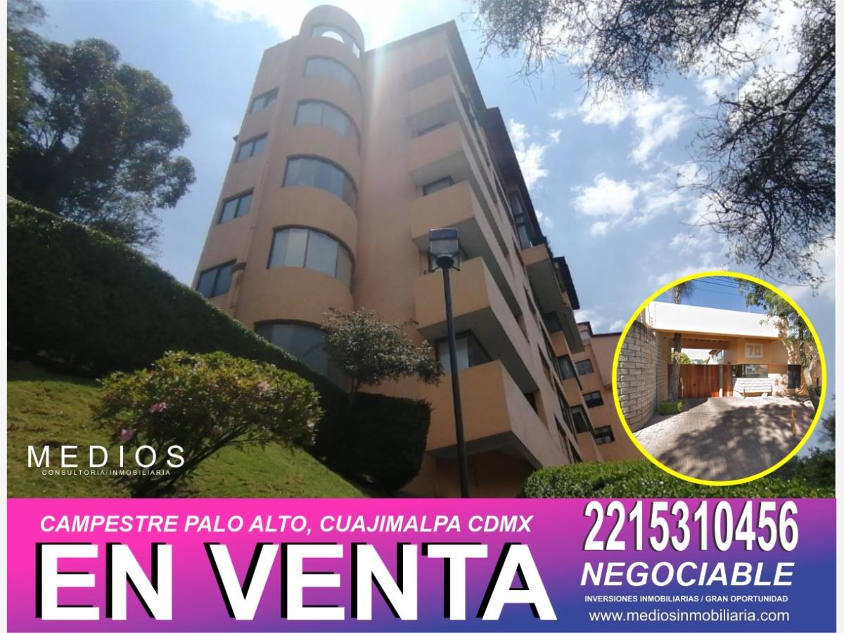 Departamento en venta en Campestre Palo Alto, Cuajimalpa de Morelos — foto 1 de 8