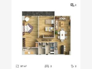 Departamento en venta en Los Alpes, Álvaro Obregón — foto 3 de 20