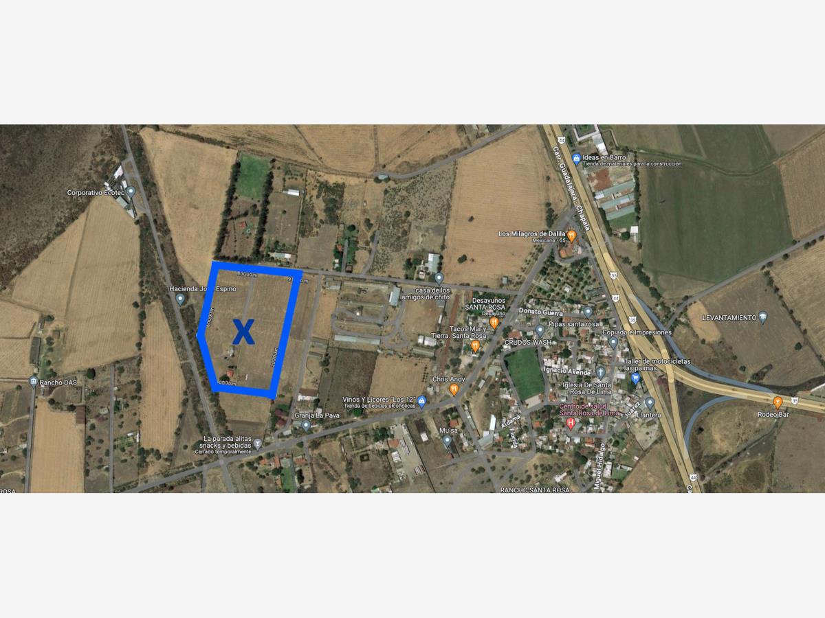 Terreno en venta en Santa Rosa (La Hacienda de Santa Rosa), Ixtlahuacán de los Membrillos — foto 1 de 16