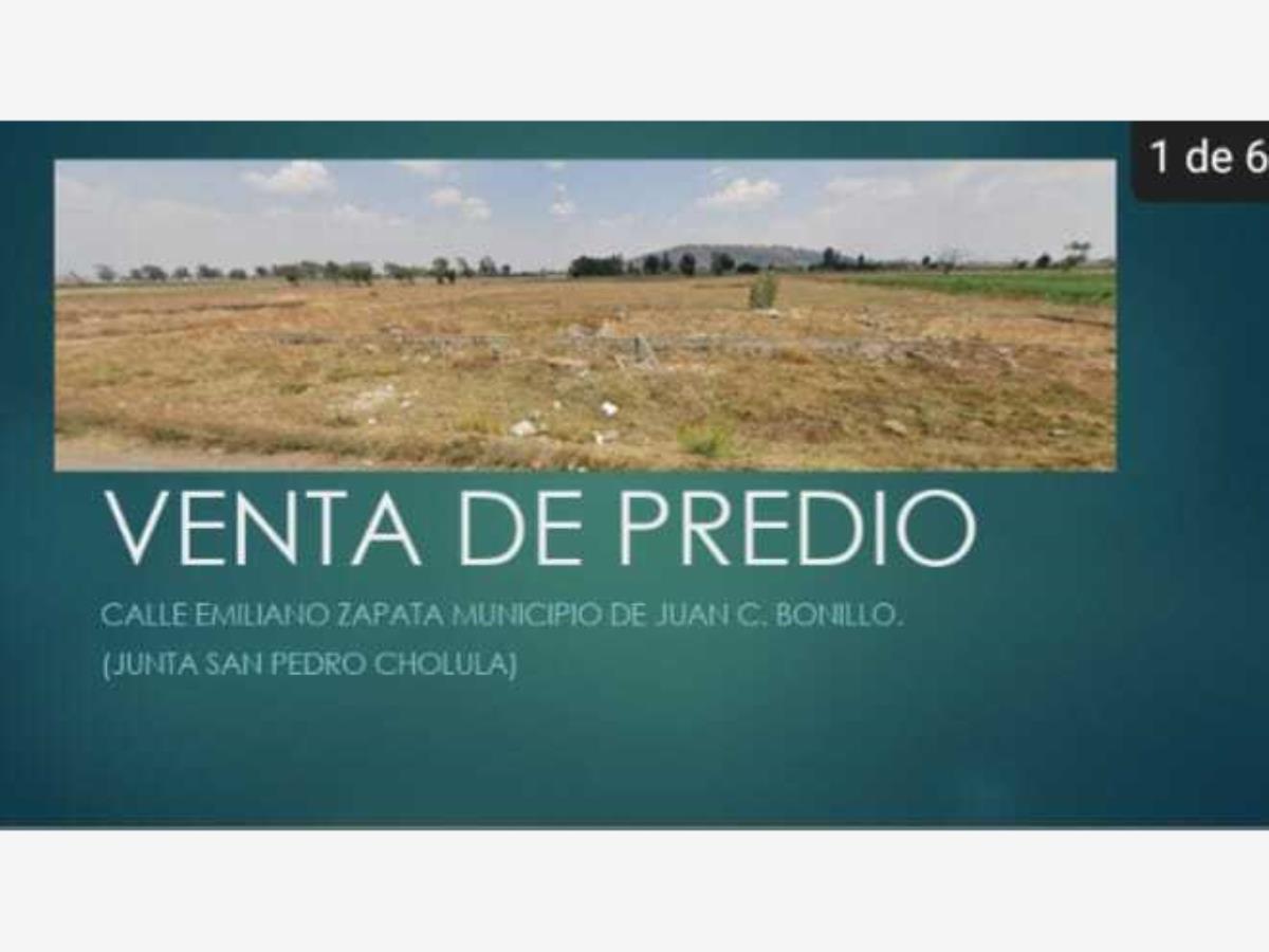 Terreno en venta en San Lucas Nextetelco, Juan C. Bonilla — foto 1 de 6