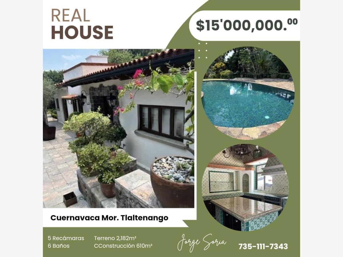 Casa en venta en Tlaltenango, Cuernavaca — foto 1 de 33