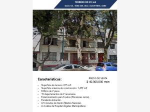 Terreno en venta en Roma Sur, Cuauhtémoc — foto 2 de 27
