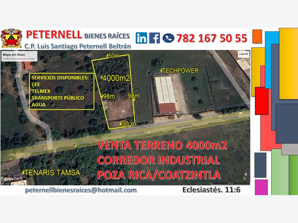 Terreno en venta en Corralillos, Coatzintla — foto 1 de 5