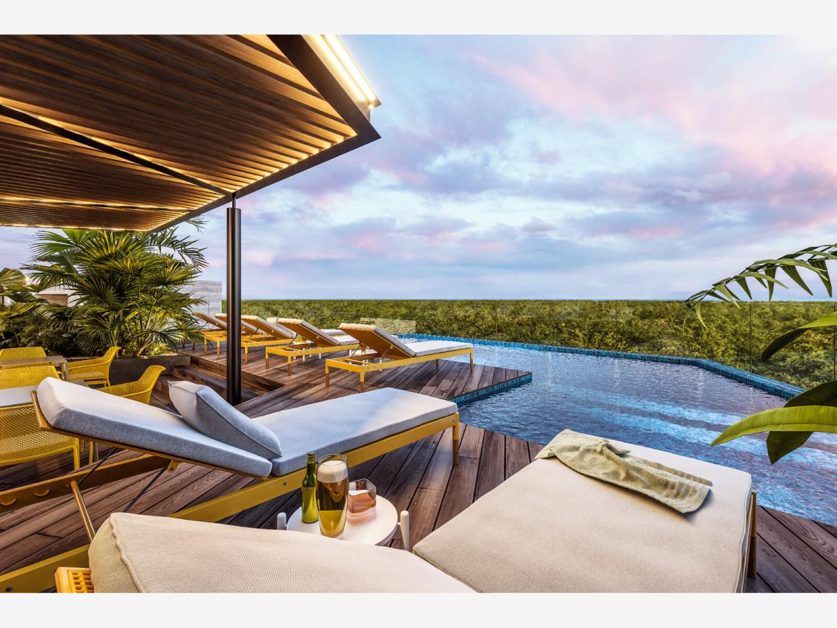 Departamento en venta en Playa del Carmen, Solidaridad — foto 1 de 42