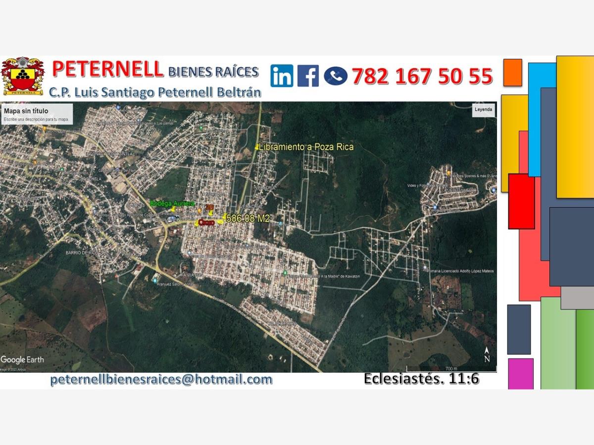 Terreno en venta en Kawatzin Valencia, Coatzintla — foto 1 de 5