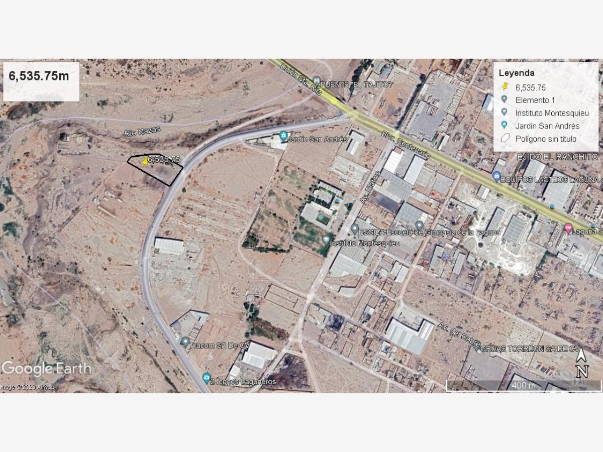 Terreno en Venta en La Union, Torreón, Coahuila de Zaragoza