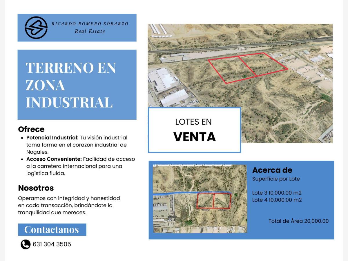 Terreno en venta en Zona Industrial, Nogales — foto 1 de 3