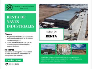 Nave en renta en Zona Industrial, Nogales, Sonora Nave en renta en Zona Industrial, Nogales, Sonora