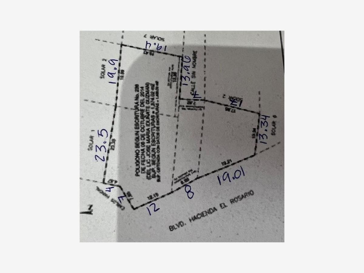 Terreno en venta en Hacienda del Rosario, Torreón — foto 1 de 7