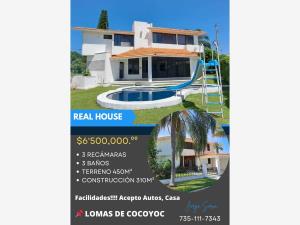 Casa en venta en Lomas de Cocoyoc, Atlatlahucan, Morelos Casa en venta en Lomas de Cocoyoc, Atlatlahucan, Morelos