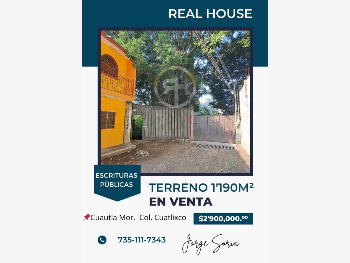 Terreno en venta en Cuautlixco, Cuautla — foto 1 de 11