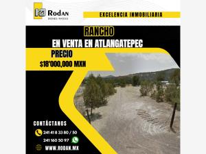 Terreno en venta en Atlangatepec, Atlangatepec, Tlaxcala
