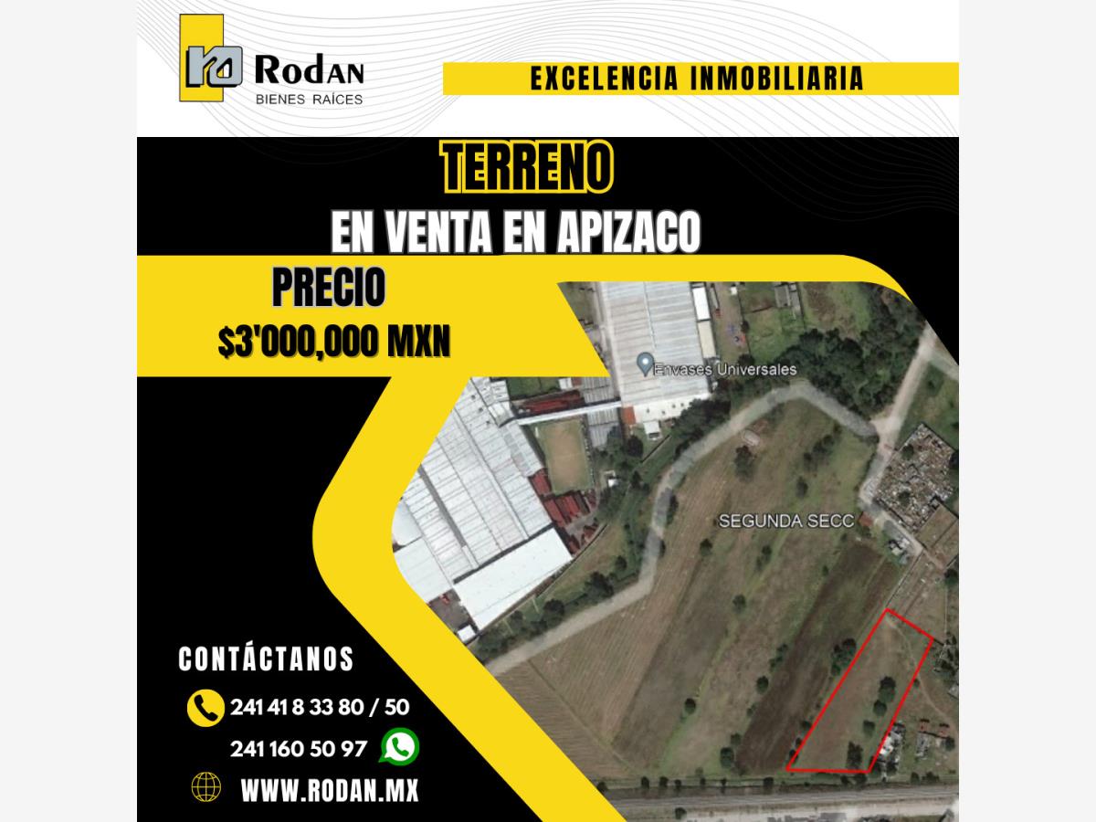 Terreno en venta en San Luis Apizaquito, Apizaco — foto 1 de 2