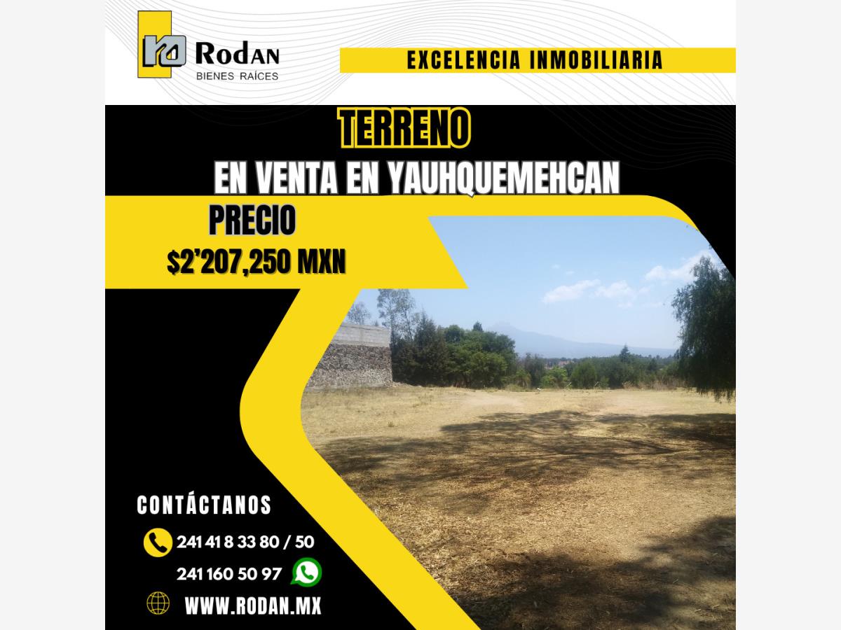Terreno en venta en San José Tepoxtla, Yauhquemehcan — foto 1 de 2
