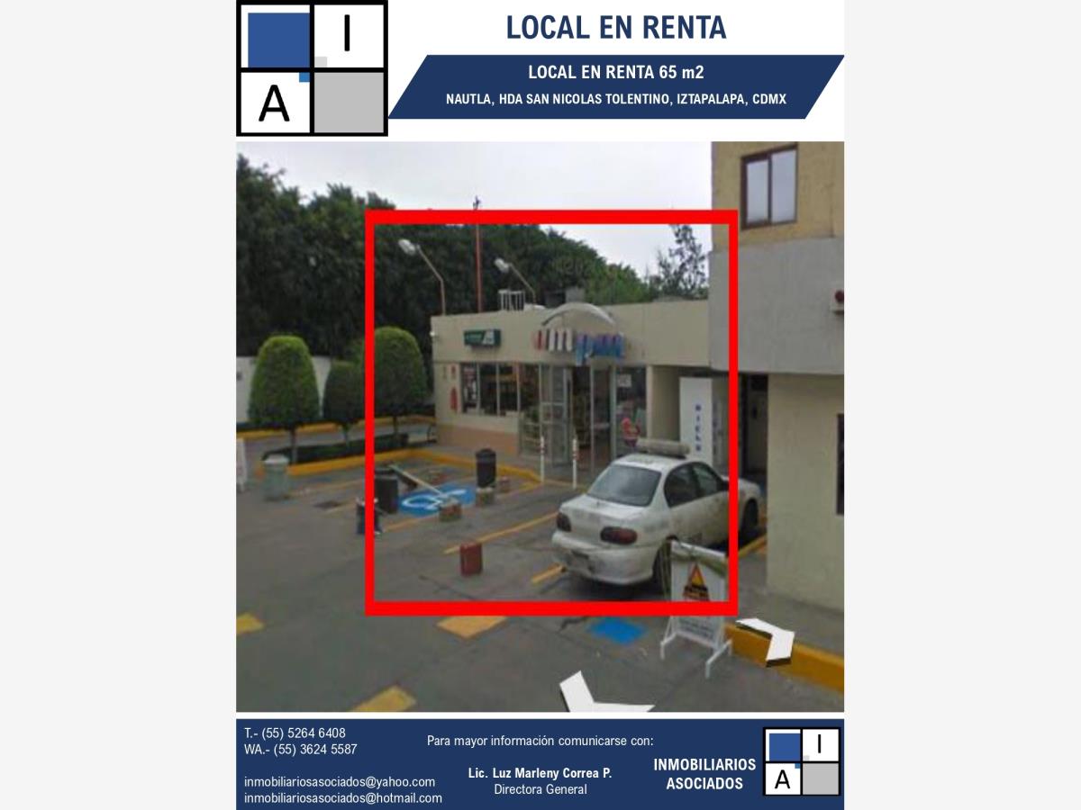 Local en renta en San Nicolas Tolentino, Iztapalapa — foto 1 de 4