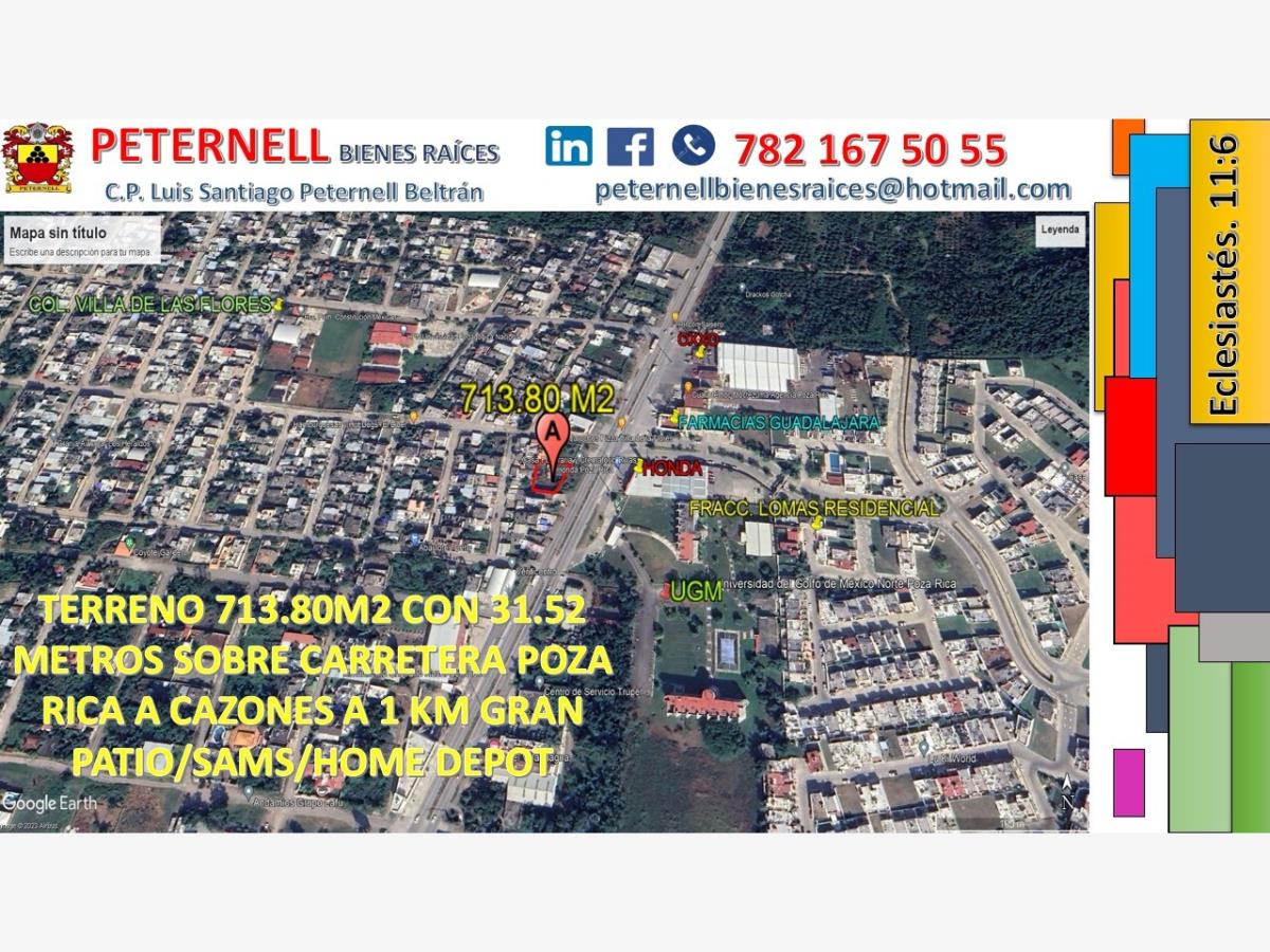 Terreno en renta en Villa de las Flores, Poza Rica de Hidalgo — foto 1 de 6