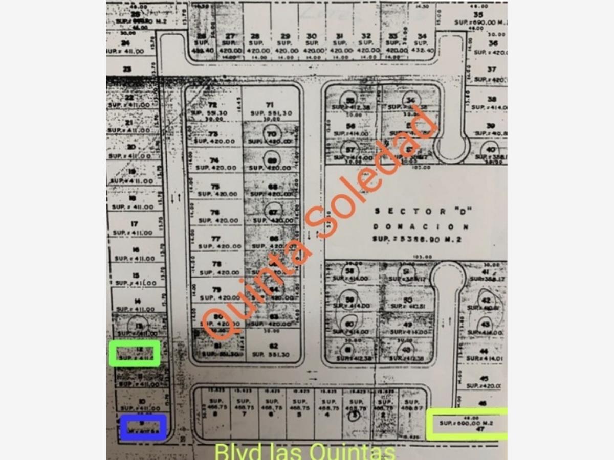 Terreno en venta en Las Quintas, Torreón — foto 1 de 5