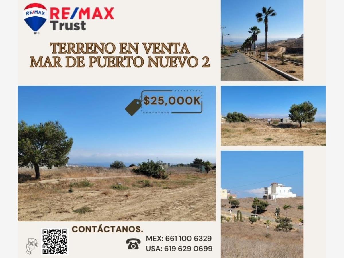 Terreno en venta en Mar de Puerto Nuevo I, Playas de Rosarito — foto 1 de 6