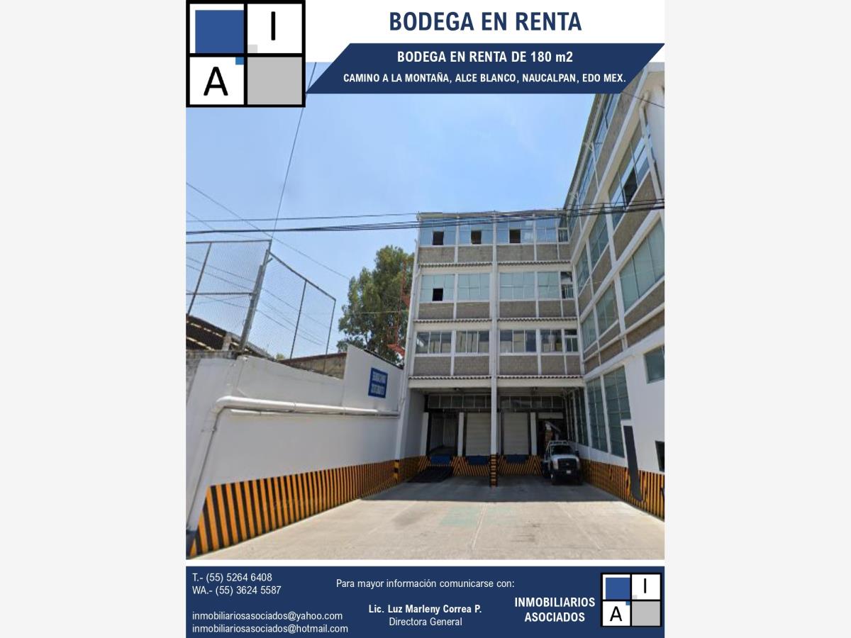 Bodega en renta en Industrial Alce Blanco, Naucalpan de Juárez — foto 1 de 5