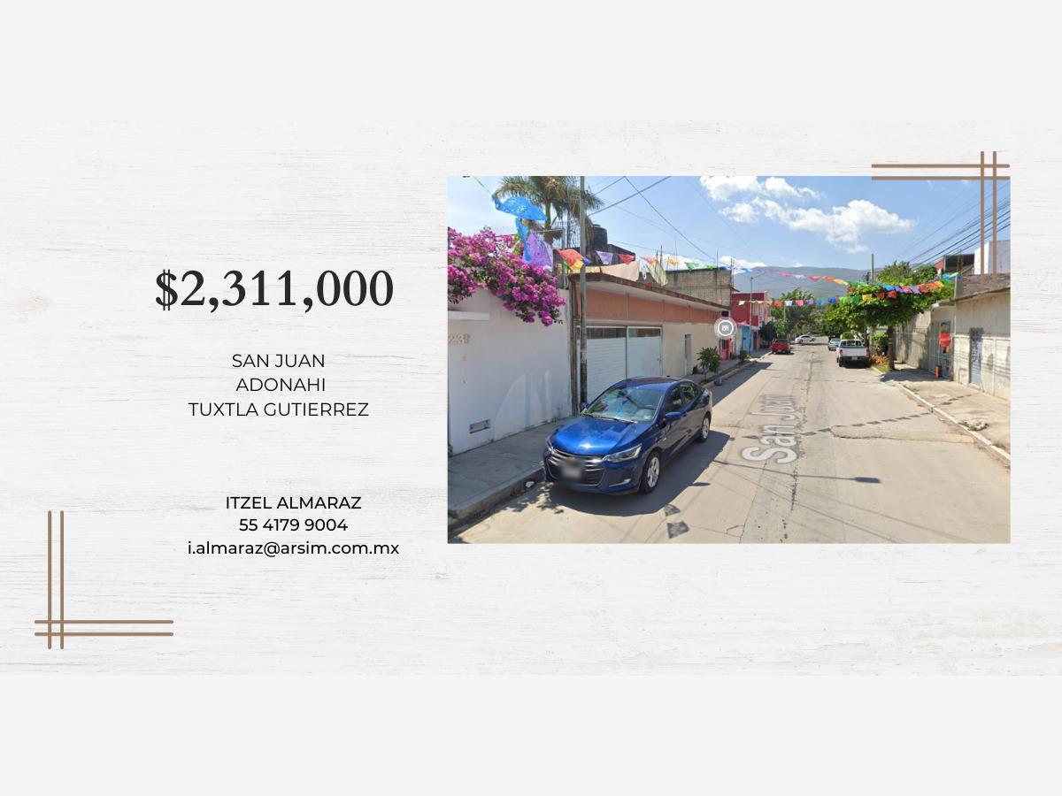Casa en venta en Adonahi, Tuxtla Gutiérrez — foto 1 de 6