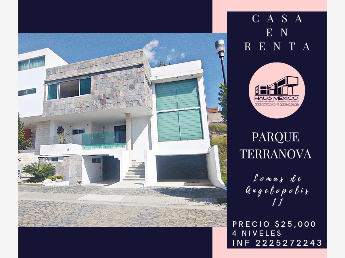 Casa en renta en Lomas de Angelópolis, San Andrés Cholula — foto 1 de 17