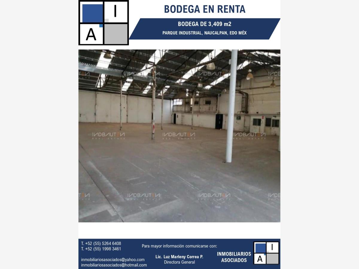Bodega en renta en San Francisco Cuautlalpan, Naucalpan de Juárez — foto 1 de 10