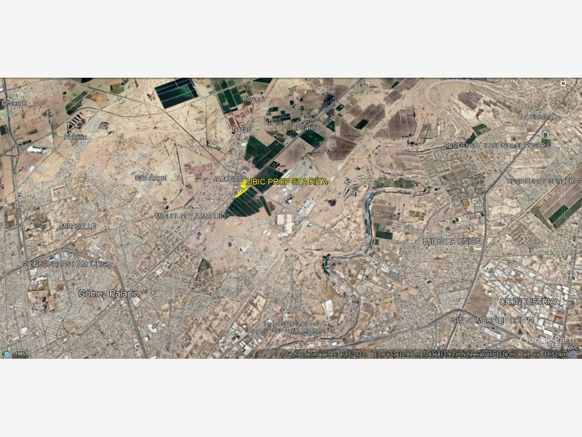Terreno en Venta en Parque Industrial Santa Rita, Gómez Palacio, Durango