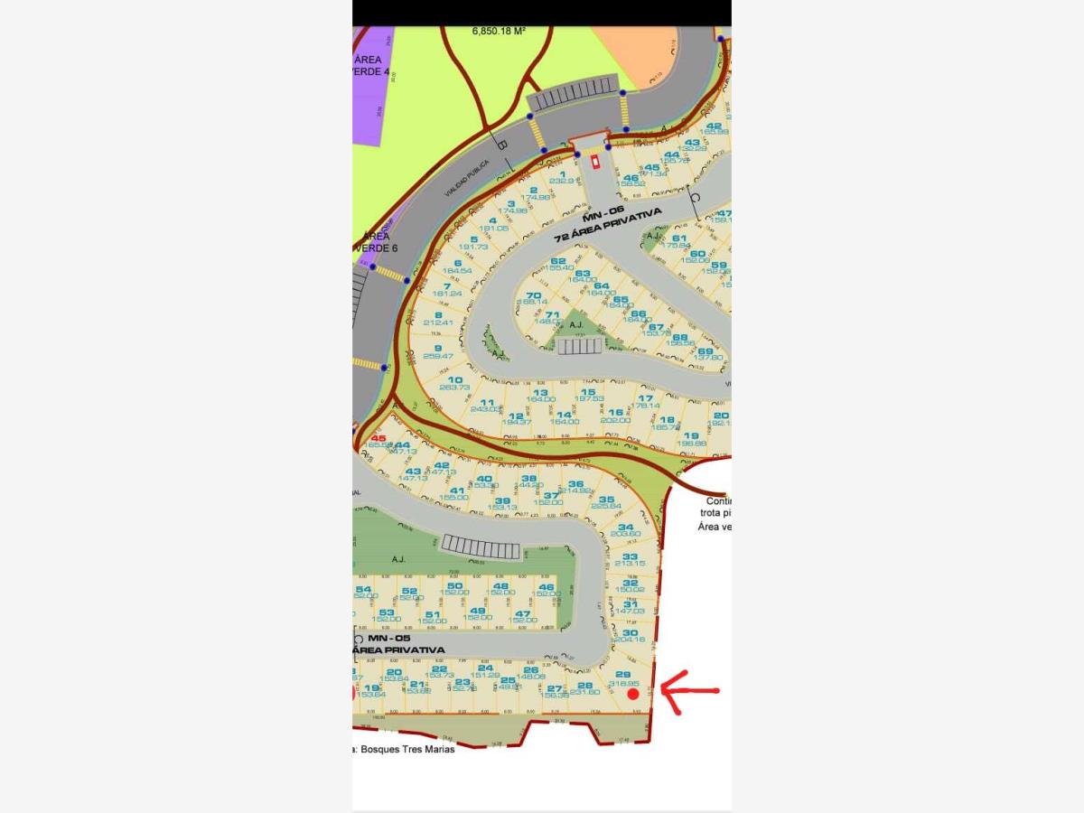 Terreno en venta en Loma Alta, Morelia — foto 1 de 4