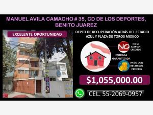 Departamento en Ciudad de los Deportes, Benito Juárez, Ciudad de México