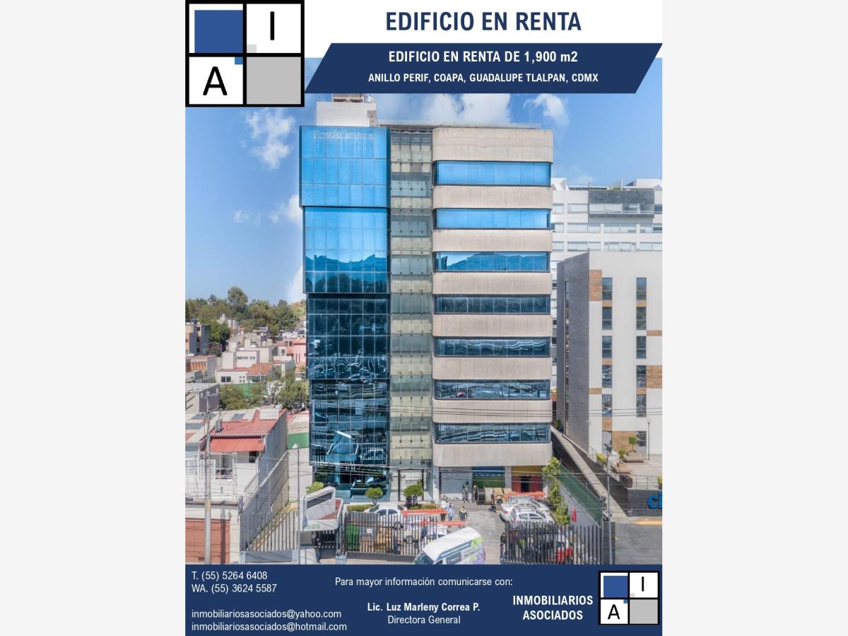 Edificio en renta en Villa Coapa, Tlalpan — foto 1 de 7