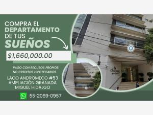 Departamento en Ampliación Granada, Miguel Hidalgo, Ciudad de México