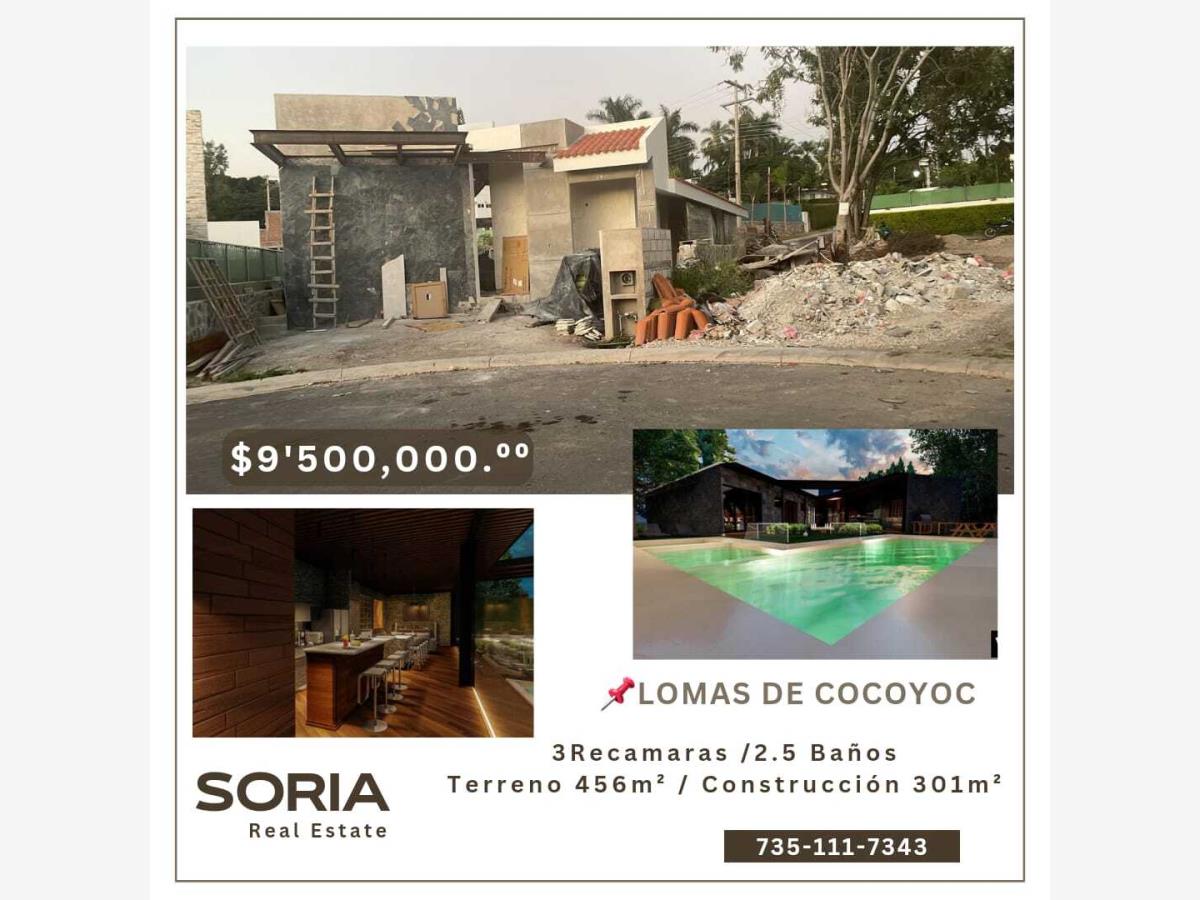 Casa en venta en Lomas de Cocoyoc, Atlatlahucan — foto 1 de 12