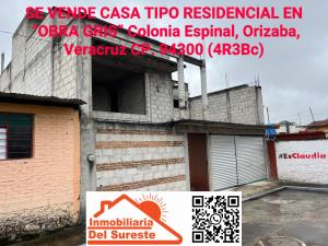Casa en venta en El Espinal, Orizaba, Veracruz de Ignacio de la Llave
