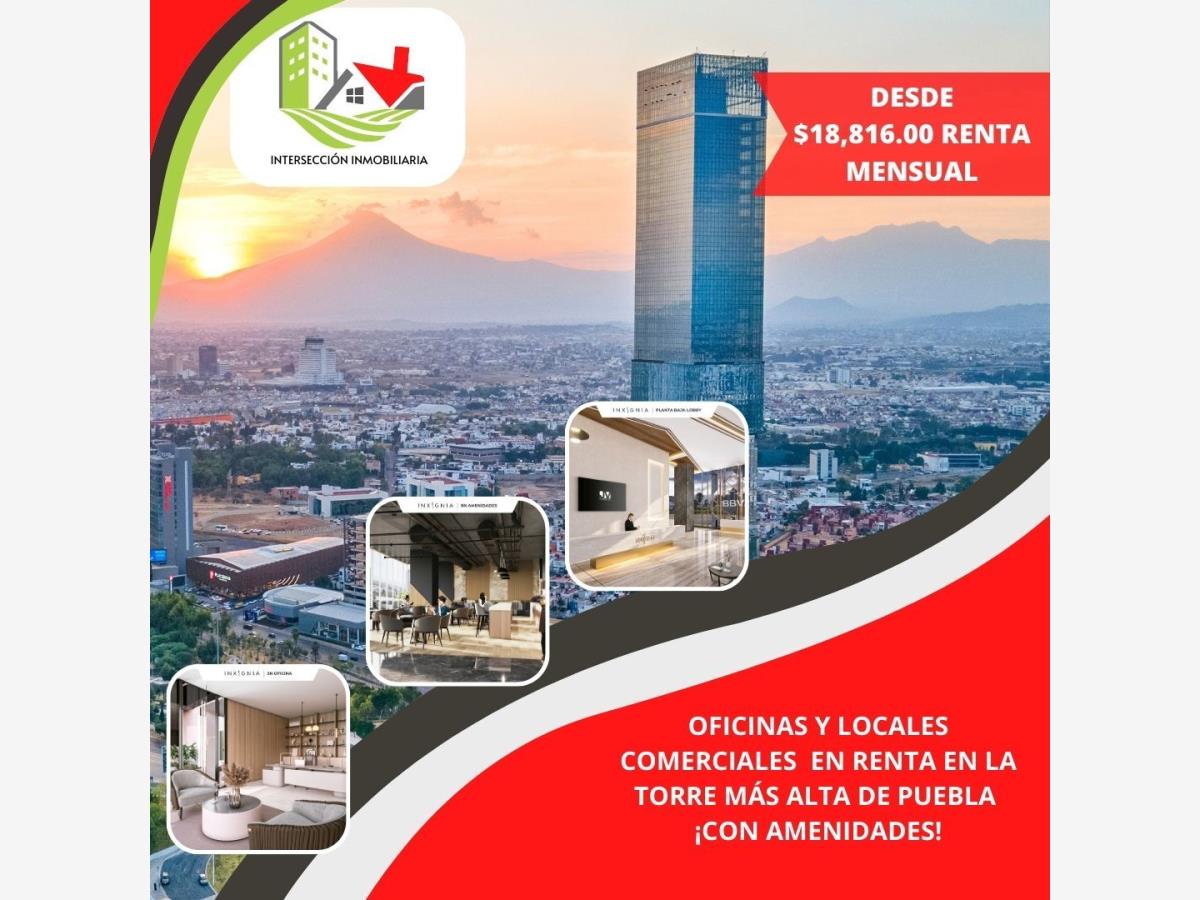 Oficina en renta en Reserva Territorial Atlixcayotl, San Andrés Cholula — foto 1 de 14
